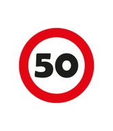 50 Jaar Tafelconfetti 2,5cm